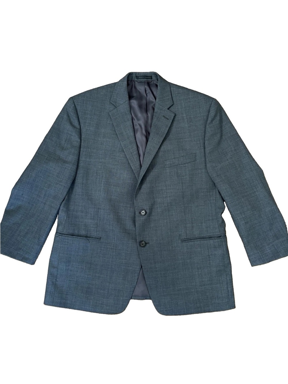 Ralph Lauren Ultraflex Charcoal Blue Gray Sport Coat Wool 44 Short NWT